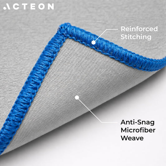 Microfiber Gym Towels 5 Pack, Quick Dry Silver ION Odor-Free Sweat Towel, Super Absorbent Fast Drying for Men & Women, Workout, Yoga, Running, Hiking, Travel – 16x30.5 Inch
