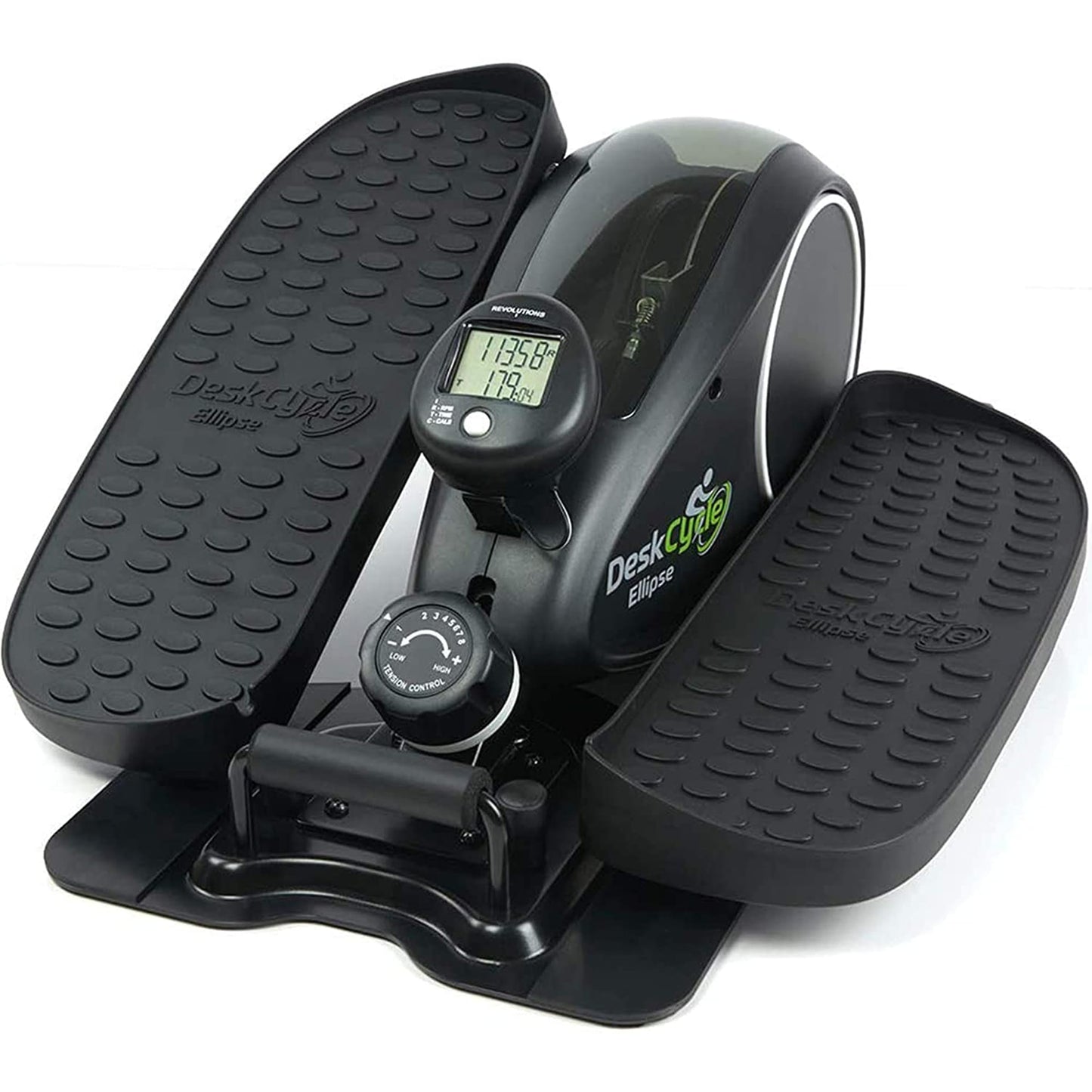 Ellipse Leg Exerciser - Under Desk Elliptical Machine and Foot Pedal Exerciser - Leg Exerciser While Sitting - Compact Under Desk Exercise Equipment