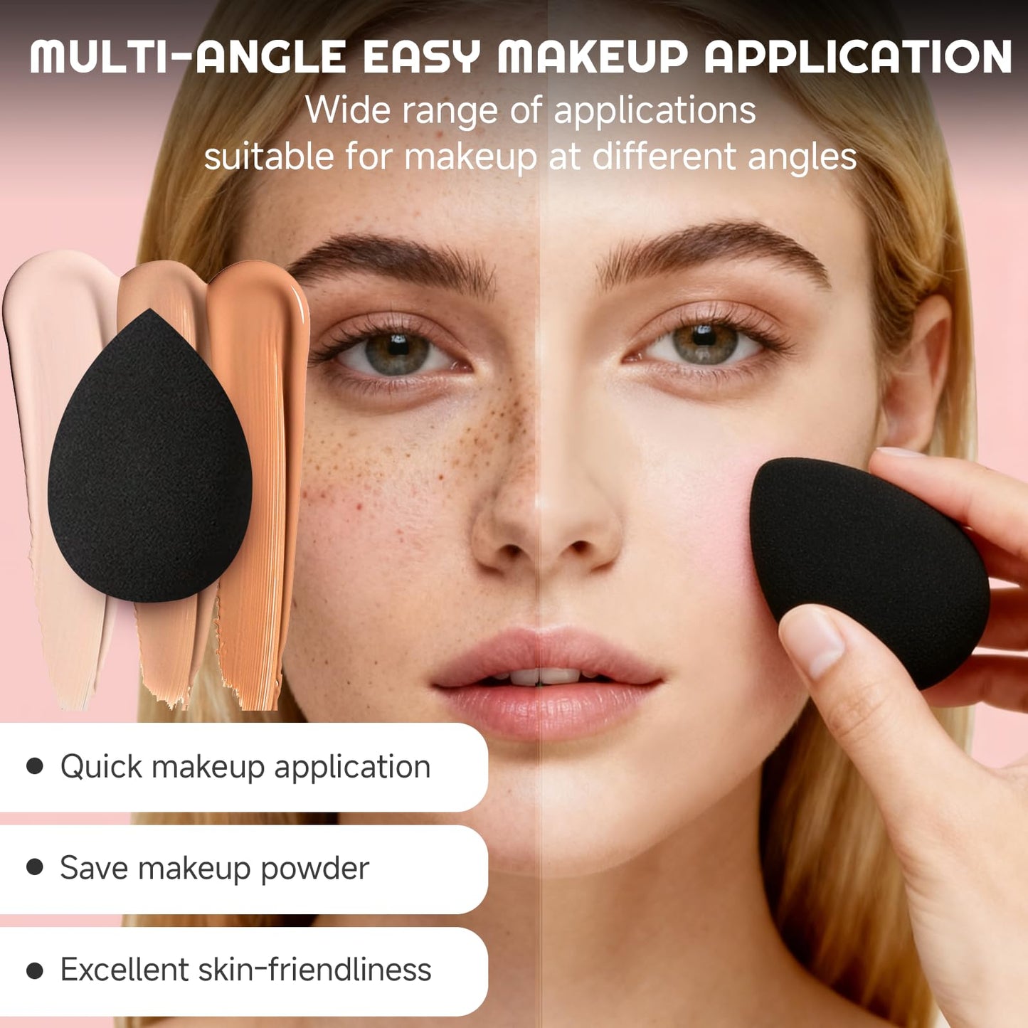 Makeup Brush Set, 62Pcs Makeup Brushes Set Professional, Multi-functional Makeup Brush Sets & Kits with Case Facial Makeup Accessories, Foundation Makeup Brush Kit Eye Make up Brushes & Tools